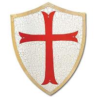 M3002 - Medieval Knight Crusader Shield Armor