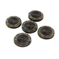 IN19123-5SET - Set of Five Whirlwind Carved Horn Buttons