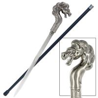 5I3-SI14408 - Arabian Horse Head Sword Cane