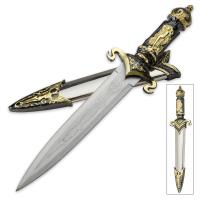 17-TQ5326 - Roman Legion Dagger Knife with Scabbard