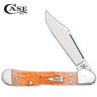 19-CA67603 - Case Peach Bone Mini Copperlock Pocket Knife