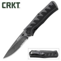 19-CR4205 - Ruger Crack Shot Partially Serrated Assisted Opening Knife