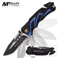 19-MC6567 - Mtech Police Assisted Opening Rescue Pocket Knife