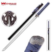 KZ747NDZ - Shinwa Blue Knight Handmade Katana Samurai Sword