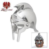 BK1364 - Legends in Steel Gladiator Warrior Steel Helmet - BK1364