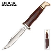 BU102BR - Buck Special Birchwood Fixed Blade Hunter Knife 1