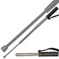 BTS-23S-CF4403-23 - Collapsible Spring 23 Inch Silver Baton BTS-23S-CF4403-23 Batons