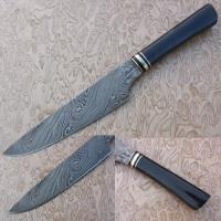 DM-1001 - Damascus Steel Chef Knife Buffalo Horn Handle