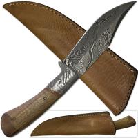 DM-718 - Eastwood Western Bowie Knife Full Tang Damascus Steel Handmade