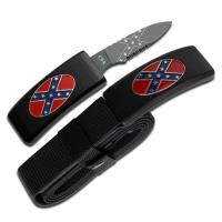 DV-01SCS - Dan Valois CSA Flag Belt Buckle With Hidden Knife