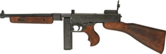 Replica Weapons DX1093 Denix M1928 US Submachine Gun Military Version Replica