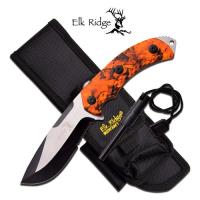 ER-537OC - Elk Ridge Fixed Blade Knife 9.25 Overall