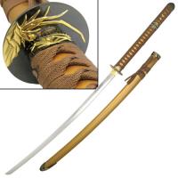 EW-1396GD - Runouni Orchid Samurai Katana Sword W/ Concealed Tanto 1
