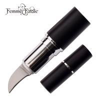 FF-273BK - Femme Fatale Lipstick Fixed Blade Knife