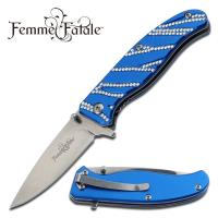 FF-A001BL - Spring Assisted Knife - FF-A001BL by SKD Exclusive Collection