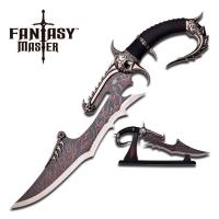 FM-656 - Fantasy Master Red Flame Dagger Black Blade