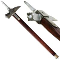IN1102 - Medieval Functional Spiked Lucerne War Hammer