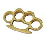 IN60730 - Hail to the King Brass Knuckleduster Belt Buckle Accessory