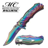MC-A003RB - Spring Asst Fantasy Folding Knife MC-A003RB by SKD Exclusive Collection