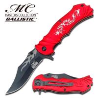 MC-A003RD - Spring Asst Fantasy Folding Knife MC-A003RD by SKD Exclusive Collection