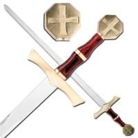 PK1222 - Crusader Knights Honor Cross Sword