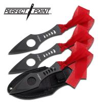 PP-029-3BK - Throwing Knife Set PP-029-3BK by Perfect Point