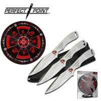 PP-075-3SL - Throwing Knife Set PP-075-3SL by Perfect Point