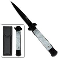 SP355PM - Spring Assist Legal Automatic Stiletto Style Knife 5