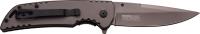 TF-888 - Tac-Force Red Wood Straight Grey Assisted Folding Linerlock Knife New TF-888