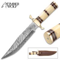 TW913 - Timber Wolf Tippecanoe Battle Knife With Sheath