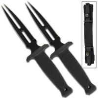 WG816 - Valor Forked Blade Boot Knife Set WG816 - Knives