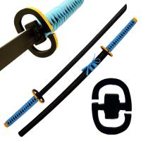 W3252 - Beautiful All Wood Katana Sword Black Blade 2