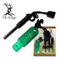 ER-115 - Elk Ridge Knife 4pc Firestarter