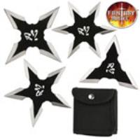 FM-431-4 - Fantasy Master 4pc Inscripted Throwing Stars