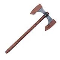 IN60694 - XL Iroquois-Inspired Carbon Steel Battle Axe