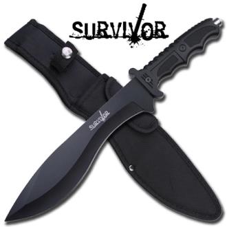 Survivor Brand Survival Knife with Glass Breaker