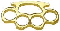 H-01GD - Gold Belt Buckle Brass Knuckles