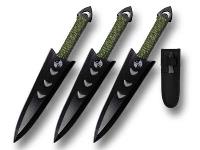 TK-245-3BK - Throwing Knife Set 3pc