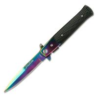 TF-428RB - Tac-Force Spring Assisted Knife Diamond Cut Handle