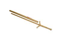 Z-926779-35 - Bamboo Wood Claymore With Scabbard Sword