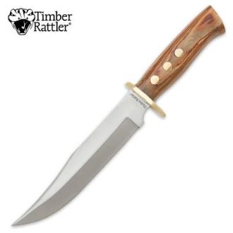 Timber Rattler Wise Oak Bowie Knife