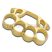 SE-1053GD - Snake Eye Gold Knuckle Buckle with Belt Pin