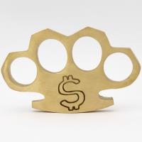BN2361 - Doodle of Happiness 100% Pure Brass Knuckle Paper Weight Accessory