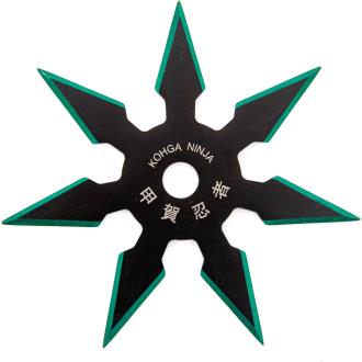 Throwing Star Seven Point - Green 