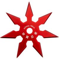 CK5507RD - Throwing Star Seven Point - Red
