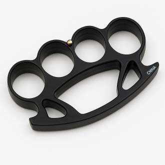 Snake Eye Black Knuckle Buckle with Belt Pin