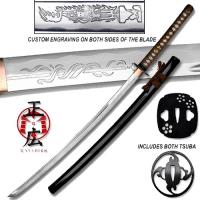 MAZ-014BR - Masahiro Shadow Warrior Handmade Katana Plum Edition