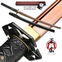 201-MAZ - Masahiro Red Anodized Carbon Steel Katana Sword