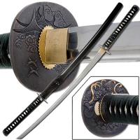SS011-BK1 - Bushido Musashi Handmade Temple Samurai Sword