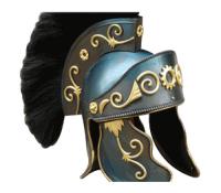 HM-0937 - King Arthur Helmet Black